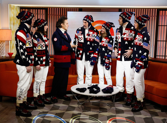Olympic Ralph Lauren Uniforms, Today Show Olympic Ralph Lauren Uniforms, Today Show